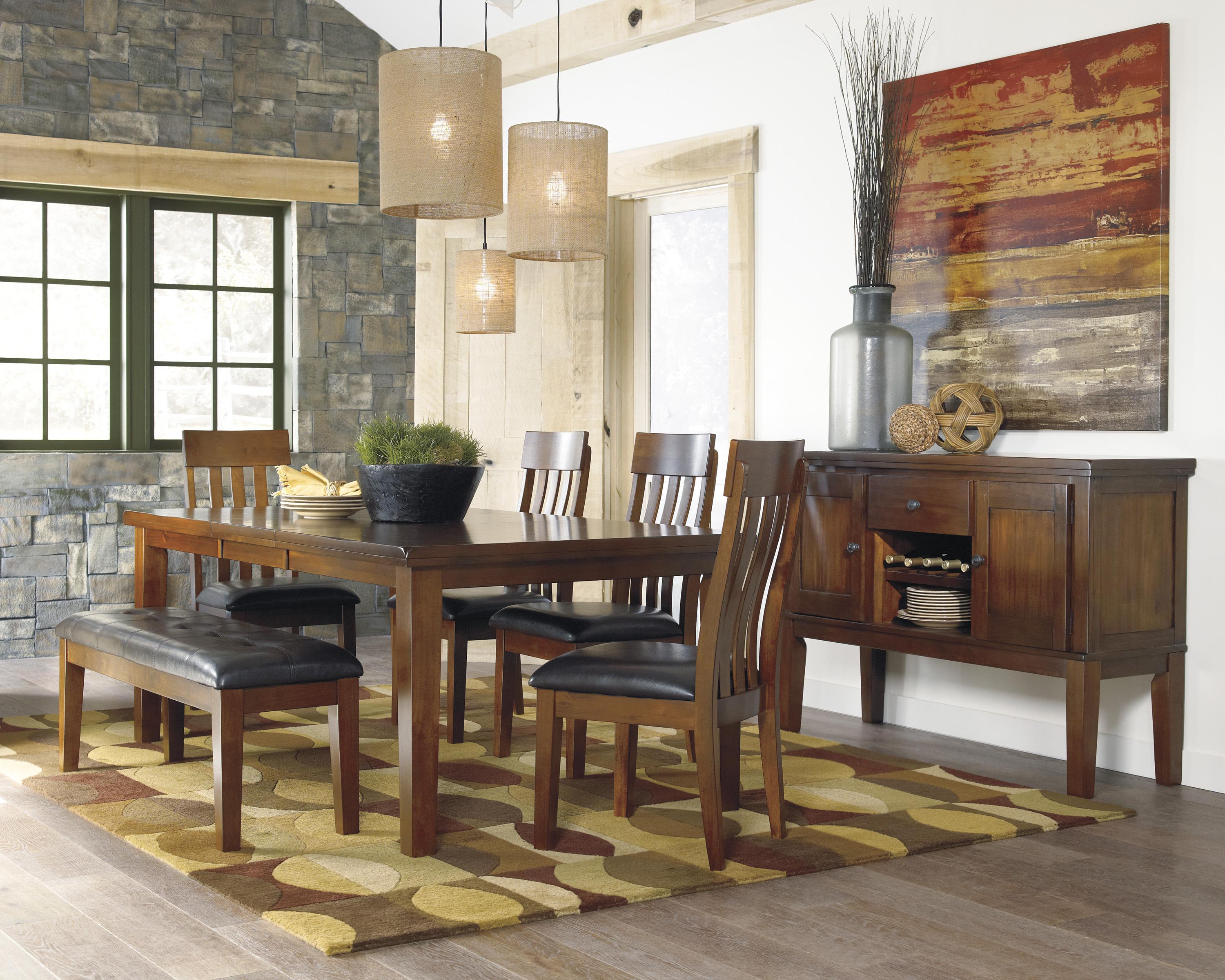 Ashley furniture store butterfly leaf table
